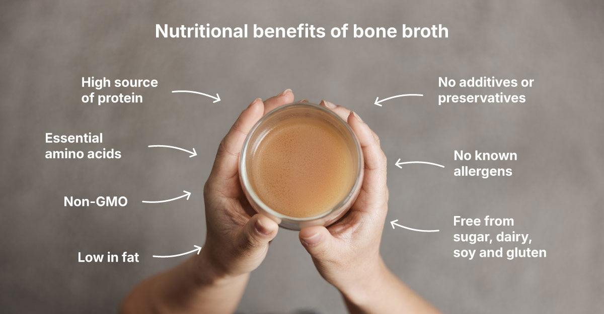 Nutritional benefits of bone broth