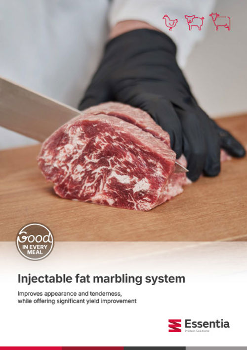Injectable fat marbling system