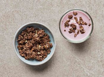 High in protein granola