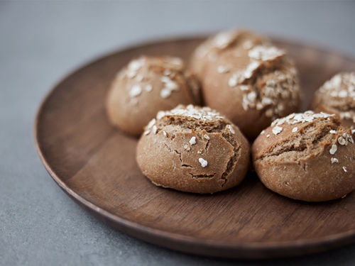 Bread enriched with protein