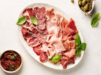 High in protein deli meats