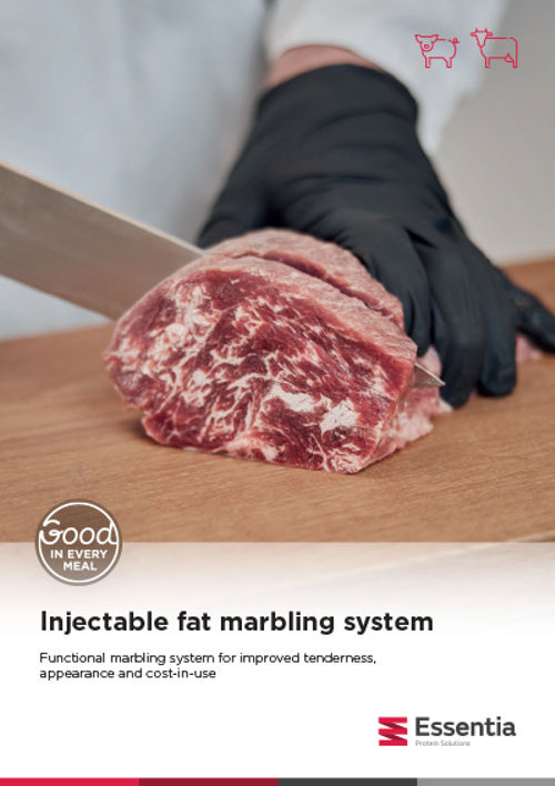 Injectable fat marbling system