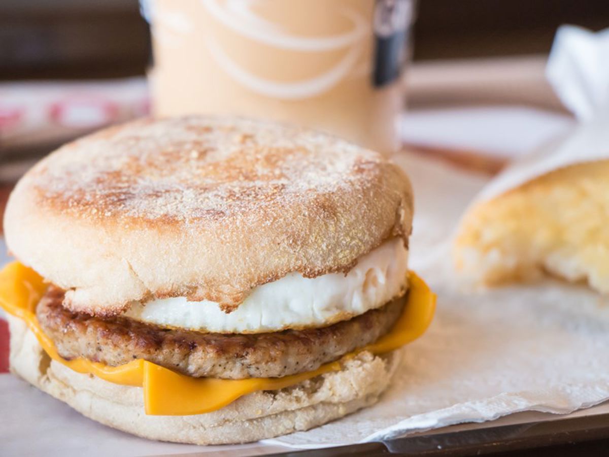 Breakfast Sausage Sandwhich Breakfast Sausage Sandwhich