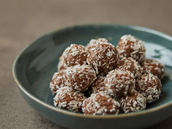Almond coconut protein bites