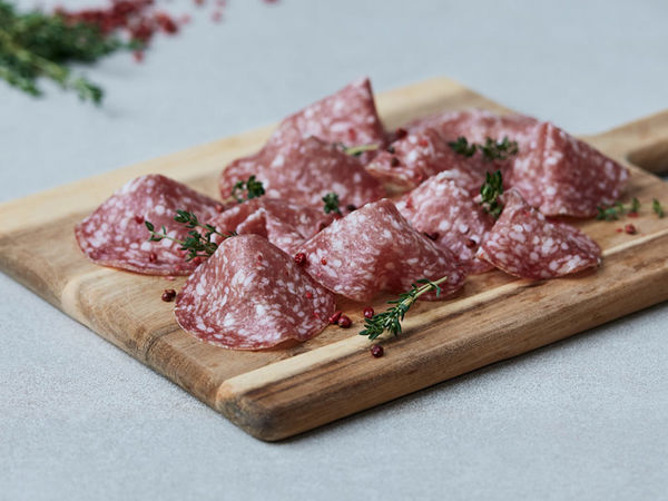 Salami, pepperoni and chorizo
