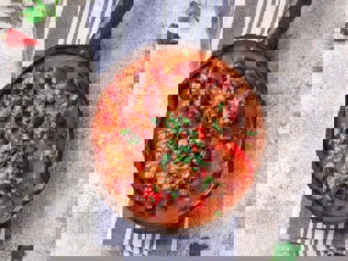 Mexican chili con carne