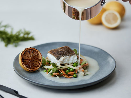 White wine sauce