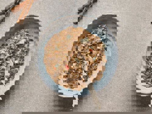 Instant oat porridge